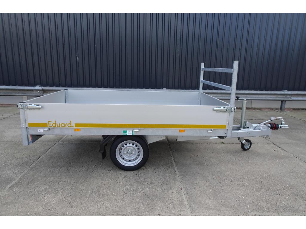 Bij Eemsned Eduard plateauwagen afm 260 x 150 LED LAMPEN!!, Auto diversen, Aanhangers en Bagagewagens, Nieuw