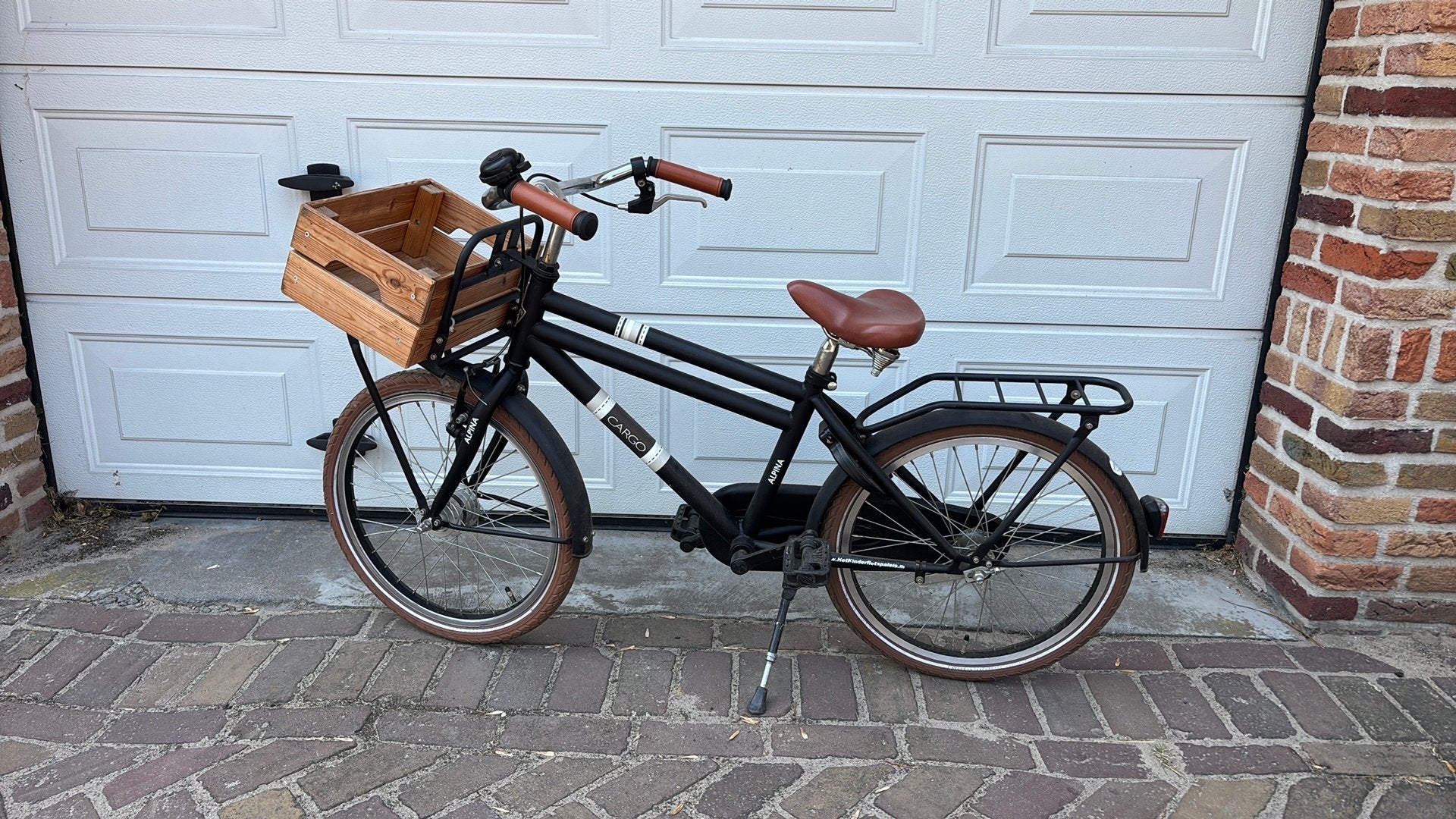Alpina cargo 20 inch, Fietsen en Brommers, Fietsen | Bakfietsen, Ophalen, Zo goed als nieuw, 1 kind