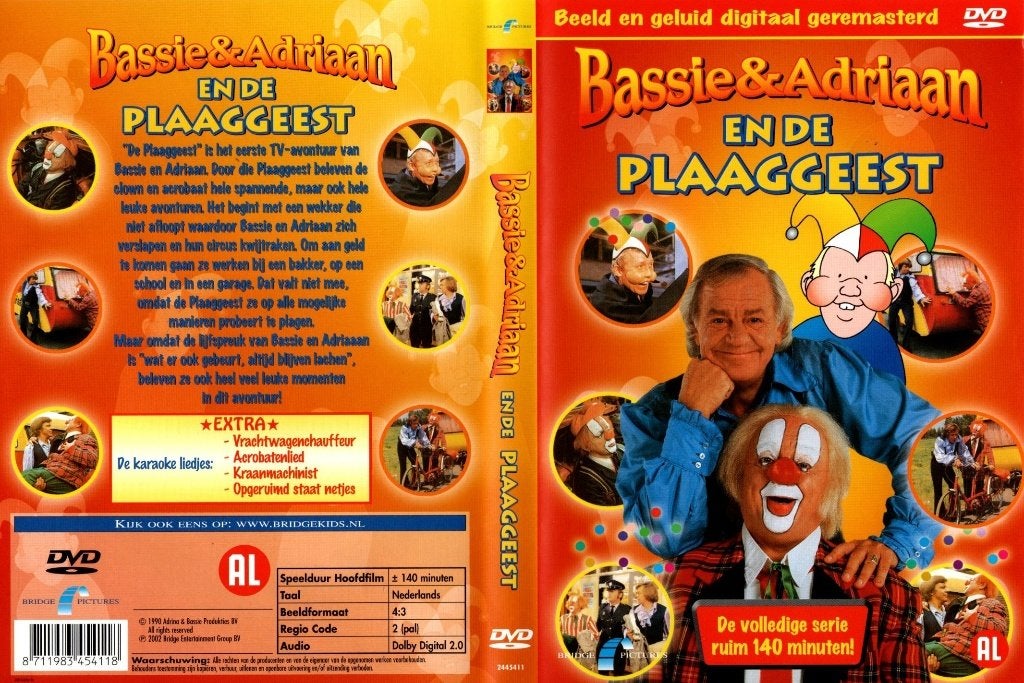 Bassie & Adriaan en de plaaggeest, Alle leeftijden, Ophalen of Verzenden, Zo goed als nieuw