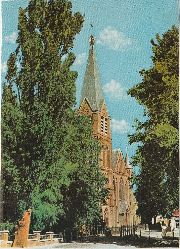 MEDEMBLIK R. K. Kerk, Verzamelen, Verzenden, 1960 tot 1980, Ongelopen, Noord-Holland