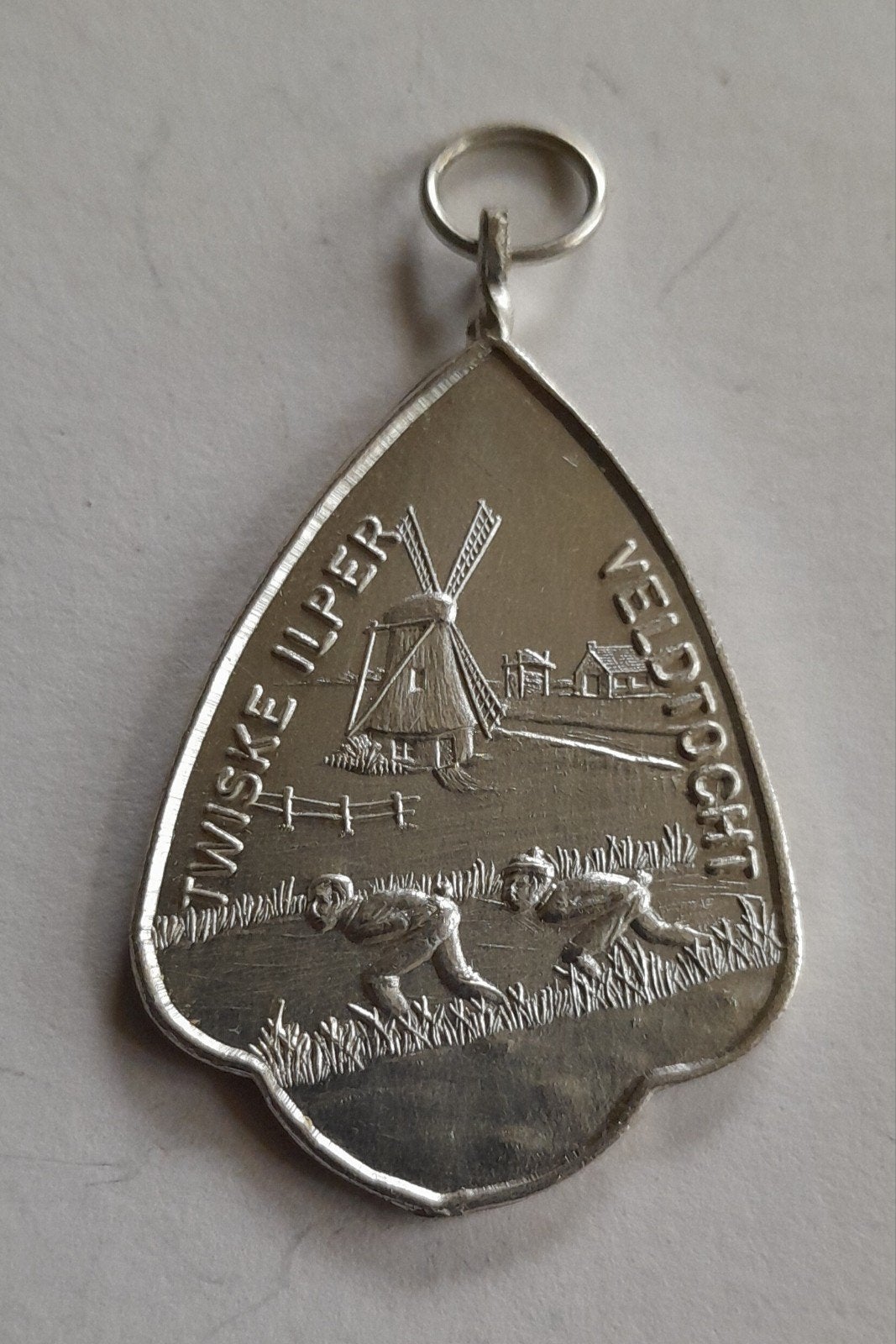 Medaille schaatsen Twiske Ilper veldtocht op 12-01-1963, Postzegels en Munten, Ophalen of Verzenden, Overige materialen, Nederland