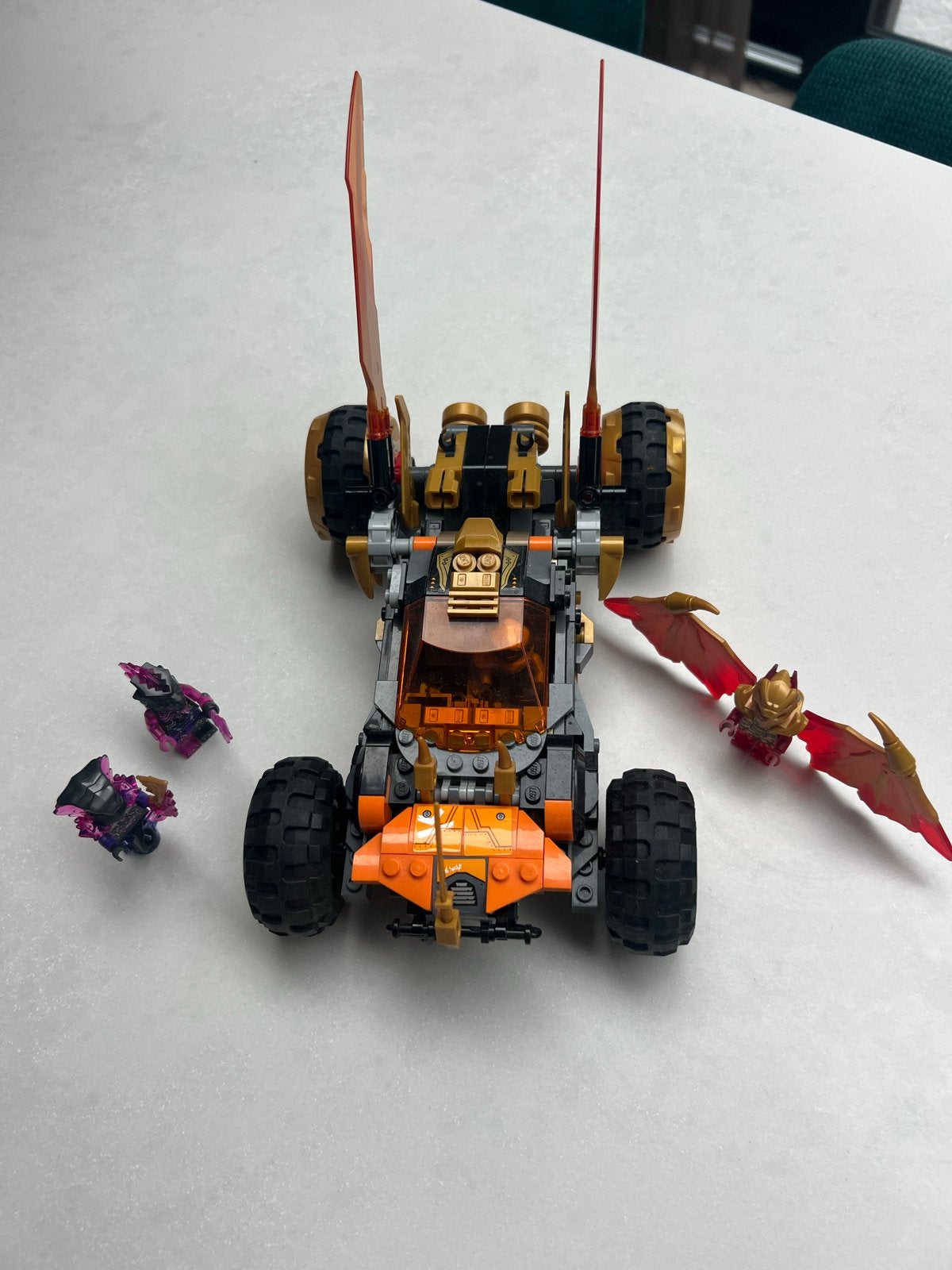 LEGO Ninjago 71769 Cole's Draken Cruiser, Ophalen of Verzenden, Zo goed als nieuw, Overige merken