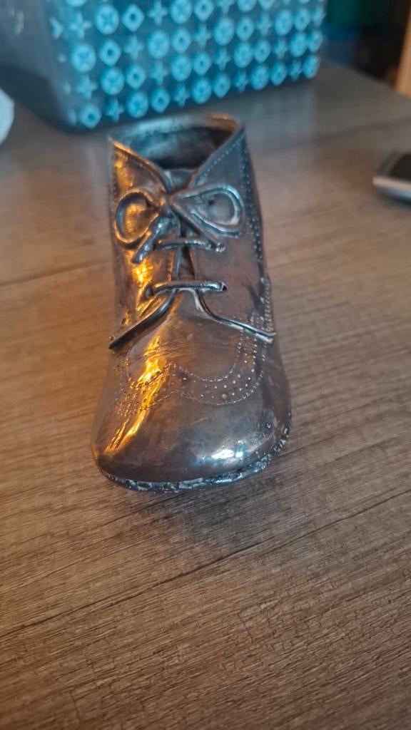 Decoratief schoentje, mogelijk verguld, Ophalen of Verzenden