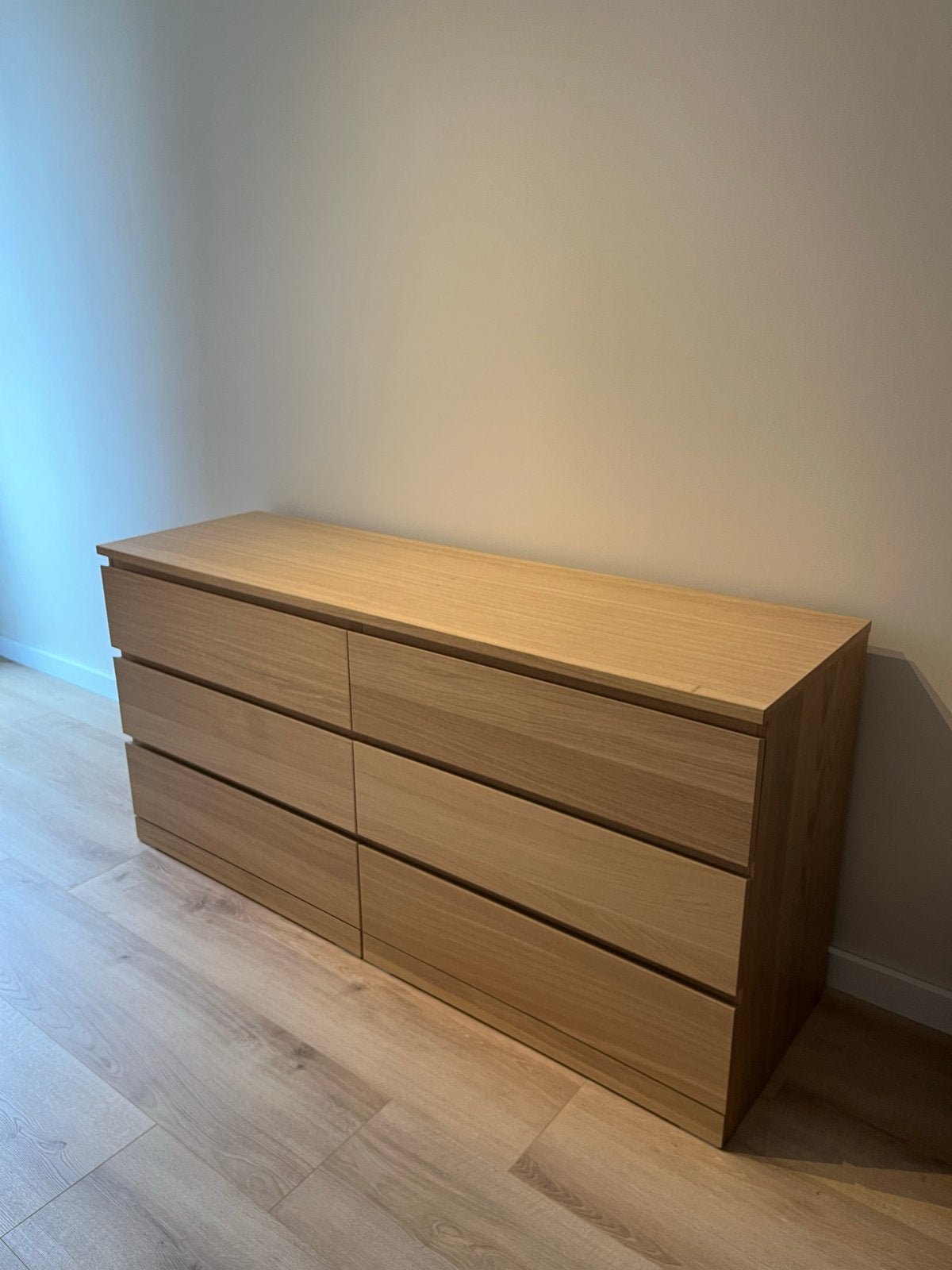 IKEA ladekast met 6 lades en vakverdeling, Huis en Inrichting, Kasten | Ladekasten, Ophalen, 5 laden of meer, 150 tot 200 cm, Zo goed als nieuw