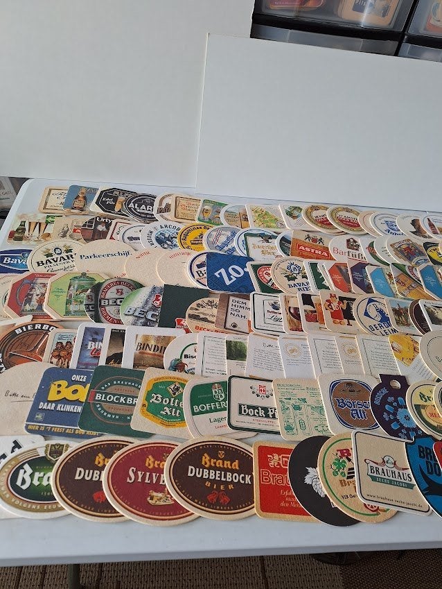 Bierviltjes, Ophalen of Verzenden, Gebruikt, Viltje(s), Overige merken