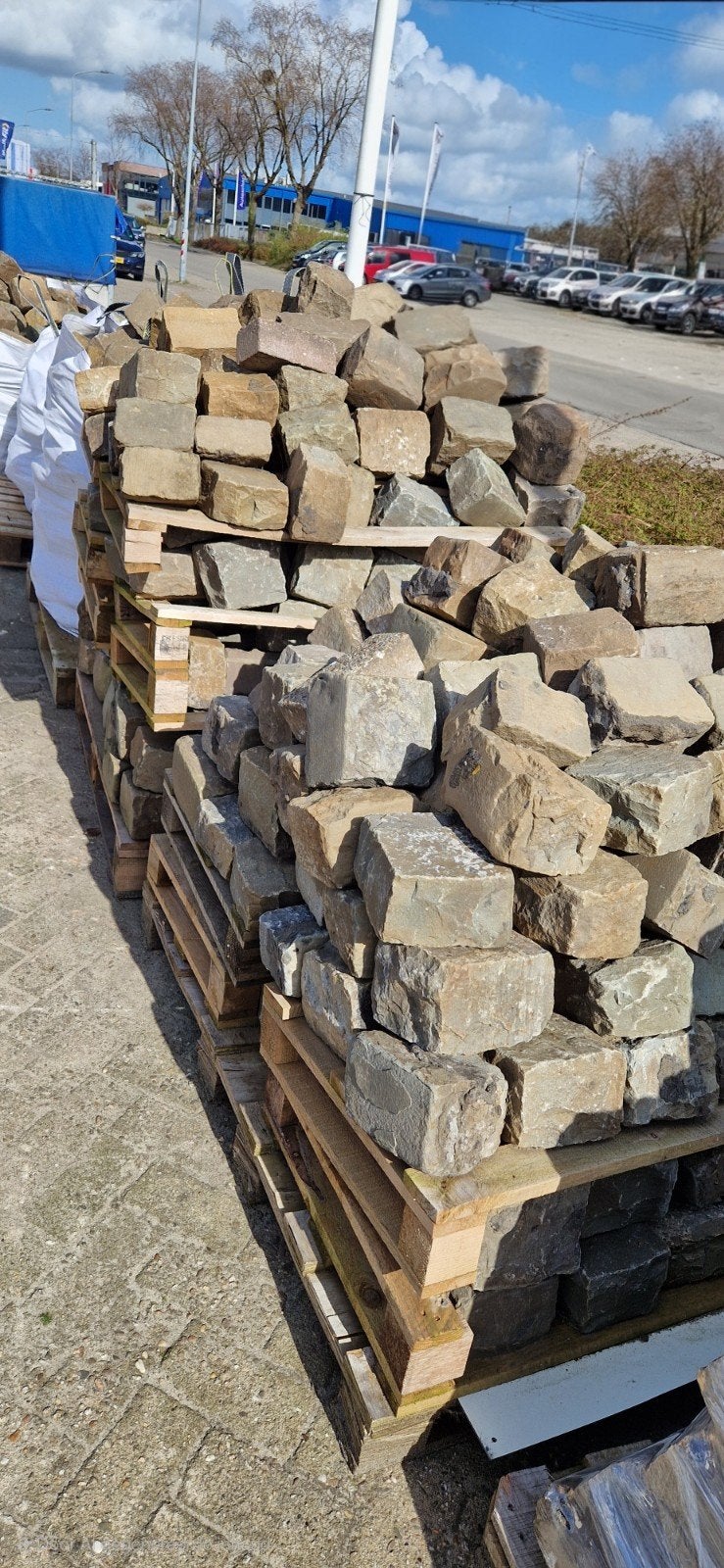 Basalt keien, Ophalen, Overige materialen, Gebruikt, Overige typen
