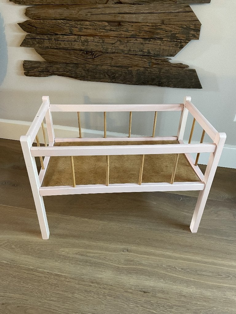 Houten poppen bed kado verjaardag sinterklaas kerst, Ophalen, Zo goed als nieuw, Overige typen