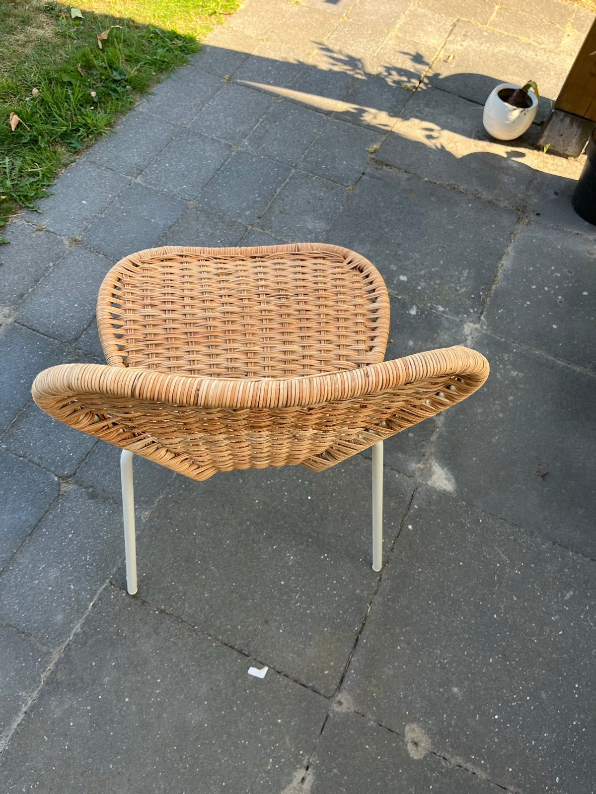 IKEA Alvast stoel - Rotan stoel, Ophalen, Gebruikt, Overige kleuren, Riet of Rotan