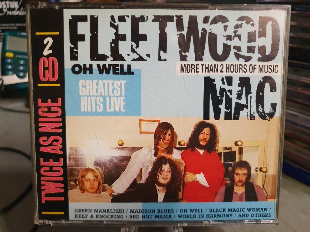 Fleetwood Mac - Oh Well Greatest Hits Live 2cd-box, Ophalen