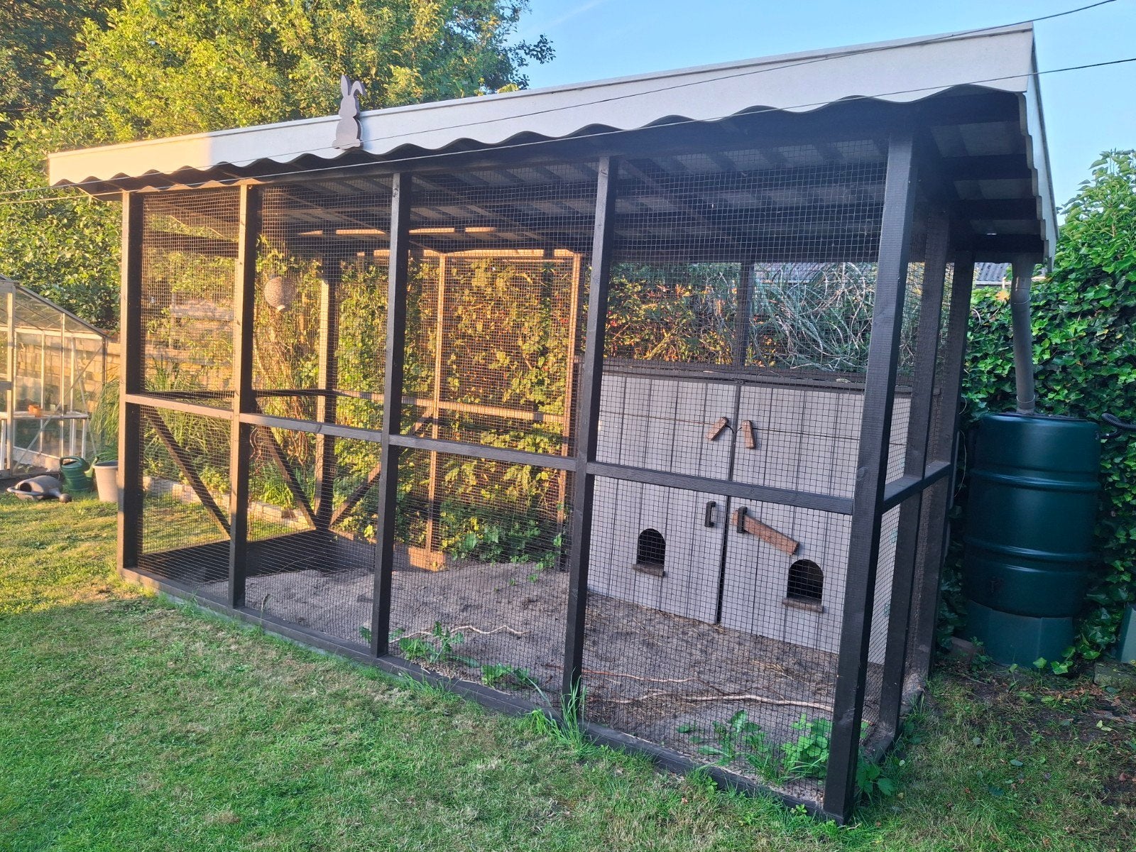 Hok incl nachthok, Dieren en Toebehoren, Ophalen, Gebruikt, Hok