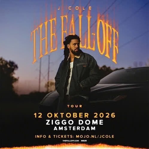 J cole kaartje 13 oktober Vak 207 / Rij 4 / Stoel 229, Tickets en Kaartjes, Eén persoon, Oktober