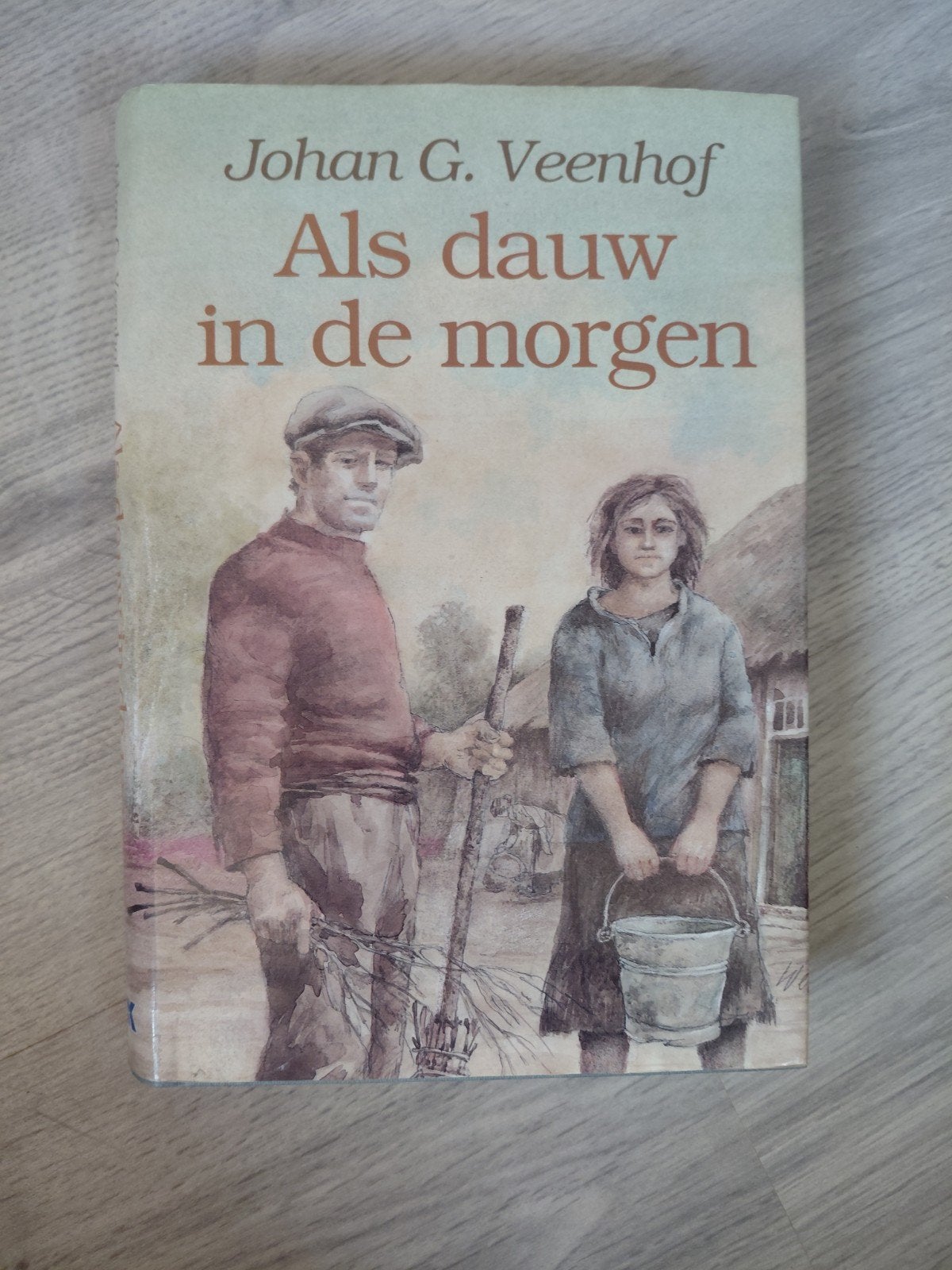 J.G. Veenhof - Als dauw in de morgen, Ophalen of Verzenden, Gelezen, J.G. Veenhof