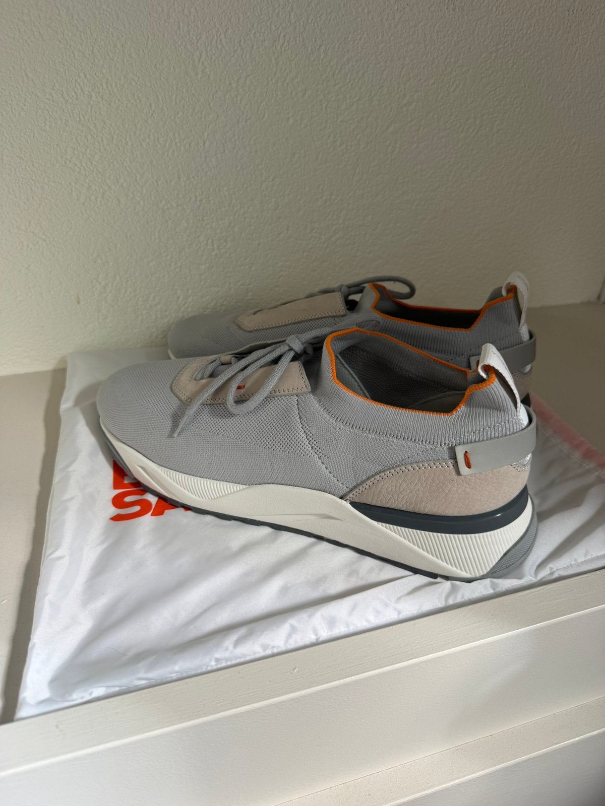 Santoni sneaker heren | maat 43, Ophalen of Verzenden, Zo goed als nieuw
