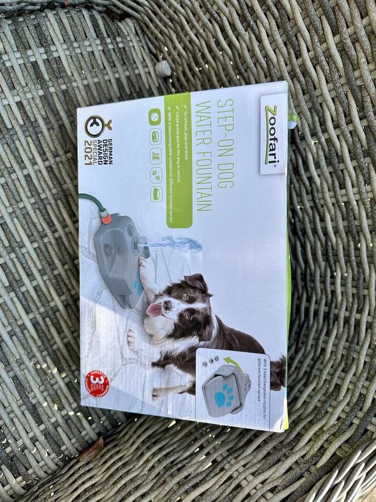 Zoofari hondenfontein, Dieren en Toebehoren, Honden-accessoires, Ophalen of Verzenden, Nieuw