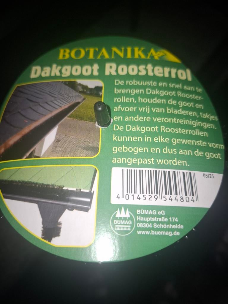 4x Dakgoot Roosterrol Botanika 115 cm - Bladvanger, Ophalen