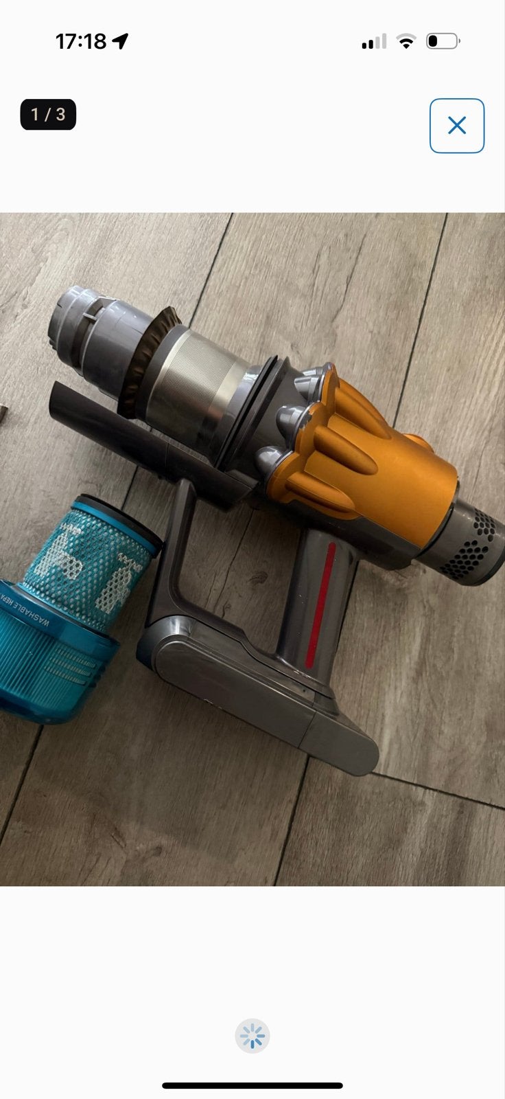 Dyson Steelstofzuiger onderdelen (defect), Ophalen of Verzenden, Niet werkend