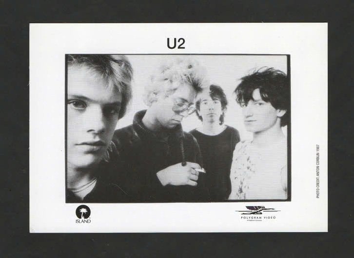U2 Ierse Rockband Bono The Edge Adam Clayton Larry Mullen(1), Verzamelen, Ophalen of Verzenden, 1980 tot heden, Ongelopen, Muziek