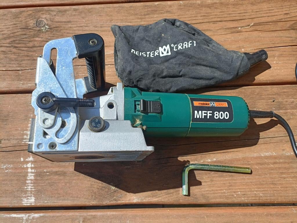 Lamellenfrees Meister Craft MFF 800 met koffer, Lamellenfrees, Ophalen of Verzenden, Elektrisch, Meister Craft