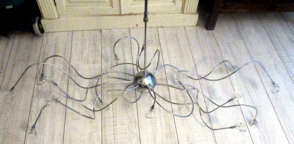 Mooie moderne hanglamp, Ophalen, Zo goed als nieuw, Glas, Modern