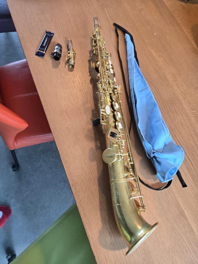Eastern Music Sopraan (saxello), Muziek en Instrumenten, Blaasinstrumenten | Saxofoons, Ophalen of Verzenden, Gebruikt, Sopraan