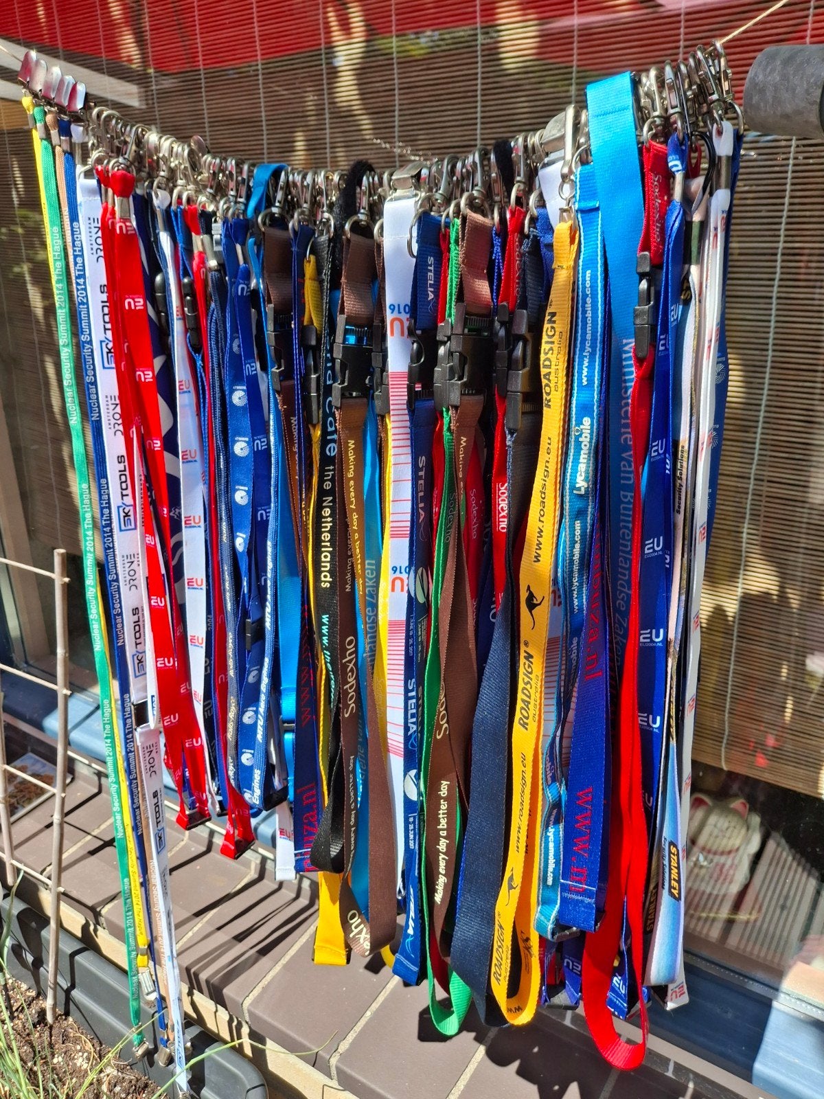 Grote collectie diverse lanyards / keycords, Ophalen of Verzenden, Nieuw