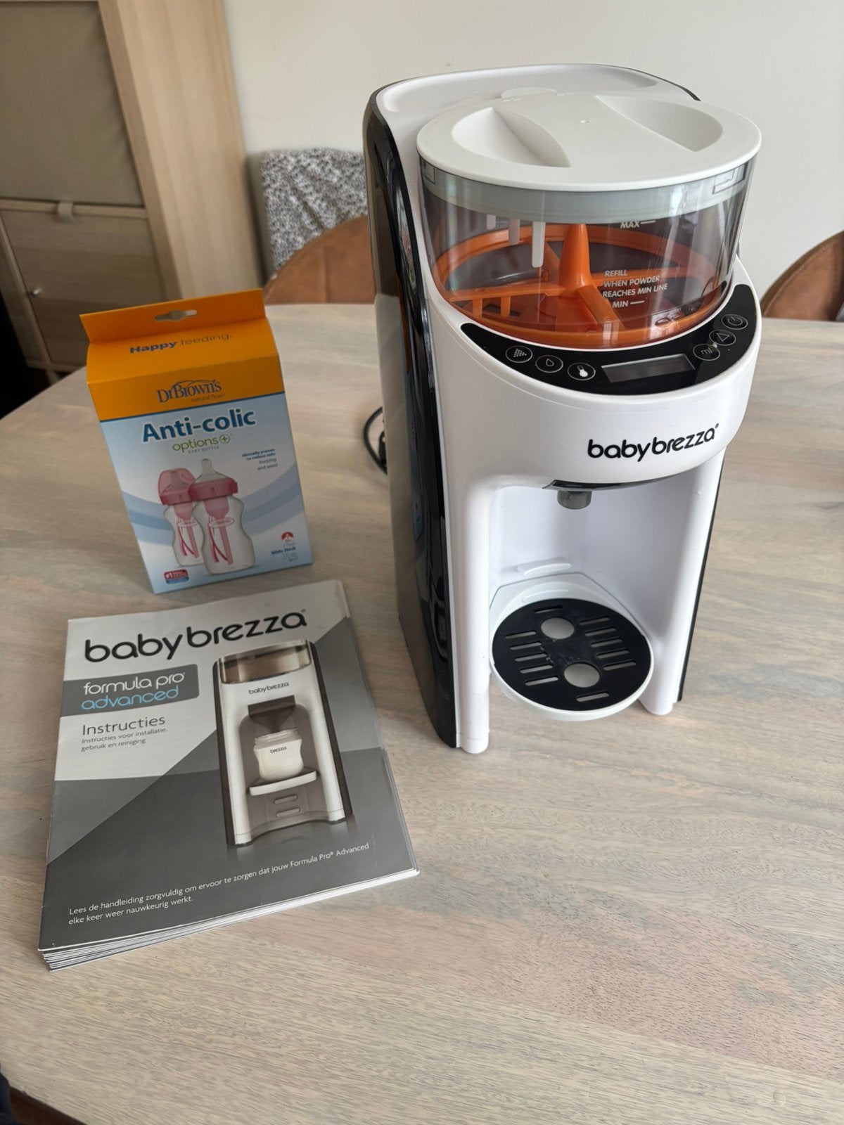 Baby Brezza, Kinderen en Baby's, Babyvoeding en Toebehoren, Ophalen, Zo goed als nieuw, Flessen- of potjesverwarmer