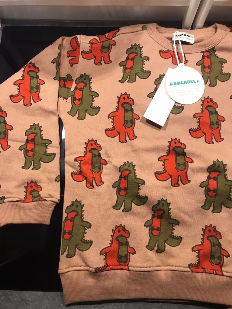 Ammehoela trui dino maat 134 140, Verzenden, Jongen of Meisje, Trui of Vest, Nieuw