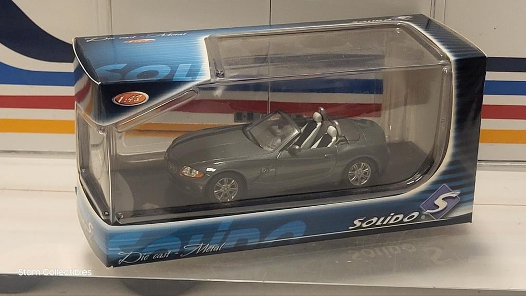 Solido BMW Z4 Grey Metallic, Auto, Solido, Ophalen of Verzenden, Zo goed als nieuw