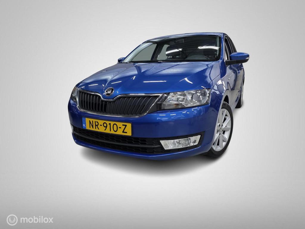 Skoda Rapid Spaceback 1.2 TSI Automaat/PDC/Cruise/Trekhaak, Auto's, Navigatiesysteem, Gebruikt, Euro 6, 4 cilinders