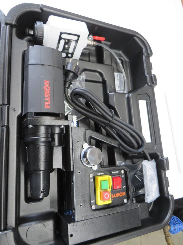 Magneetboormachine Kernboormachine nieuw in koffer, Doe-het-zelf en Verbouw, 600 watt of meer, Fluxon, Overige typen, Fluxon.com