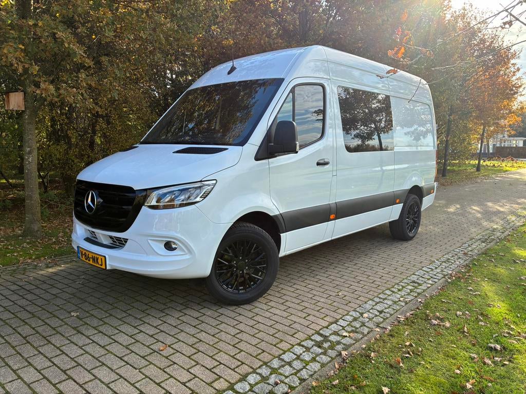 Mercedes-Benz Sprinter 319CDI 3.0 V6, 6 - Persoons, L2H2,Led, Achterwielaandrijving, Euro 6, 190 pk, Wit