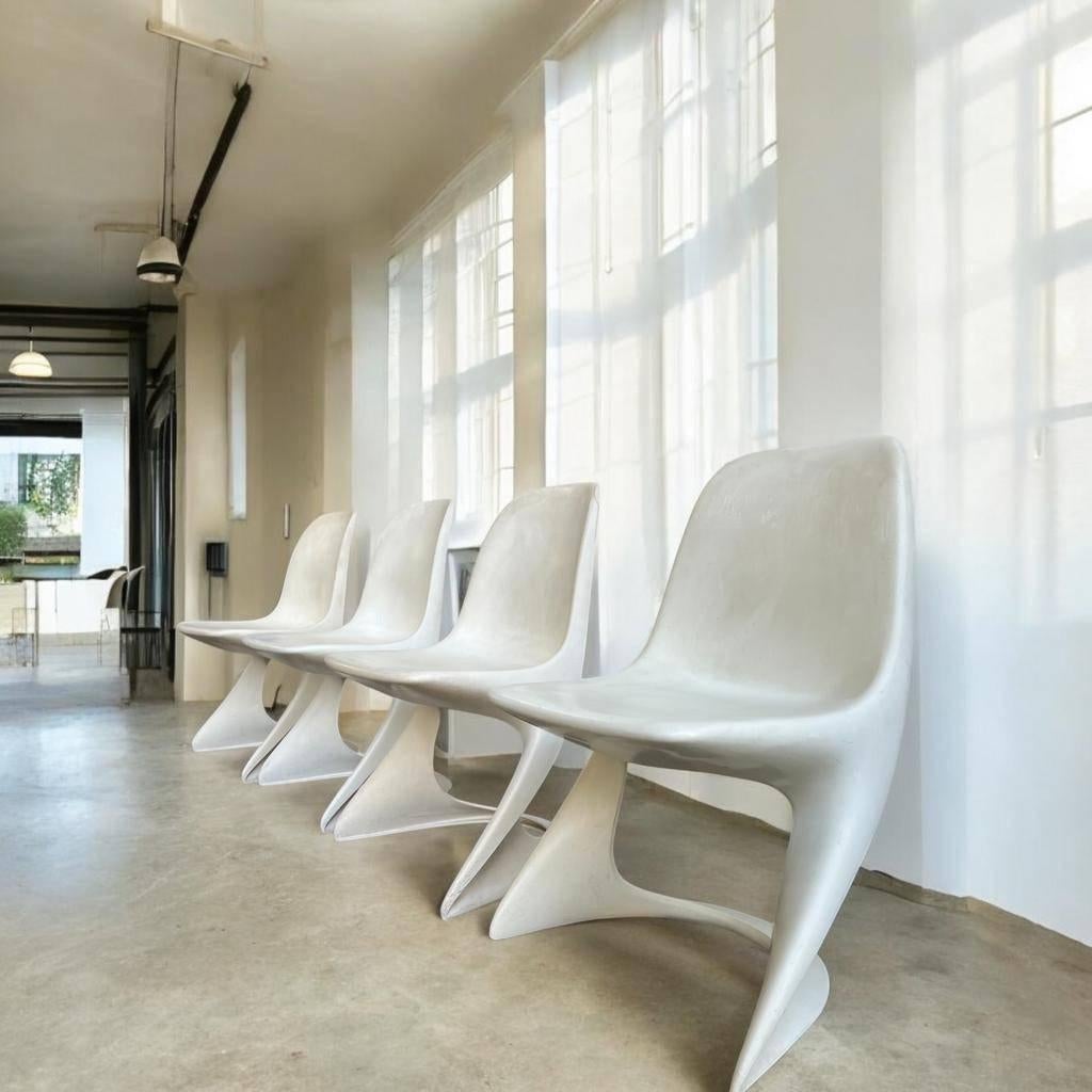 Set van 4 vintage space age stoelen CASALA, Ophalen