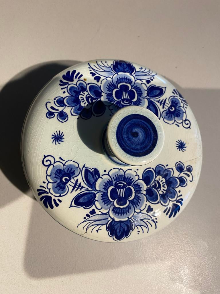 Delfts Blauw Schaaltje met Barstjes, Ophalen of Verzenden