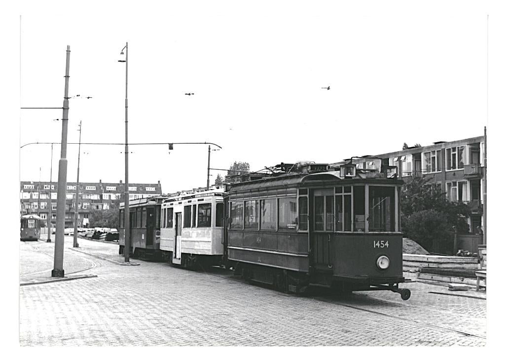 945993 Foto Tram 454 946 542 Rotterdam 31-5-1974