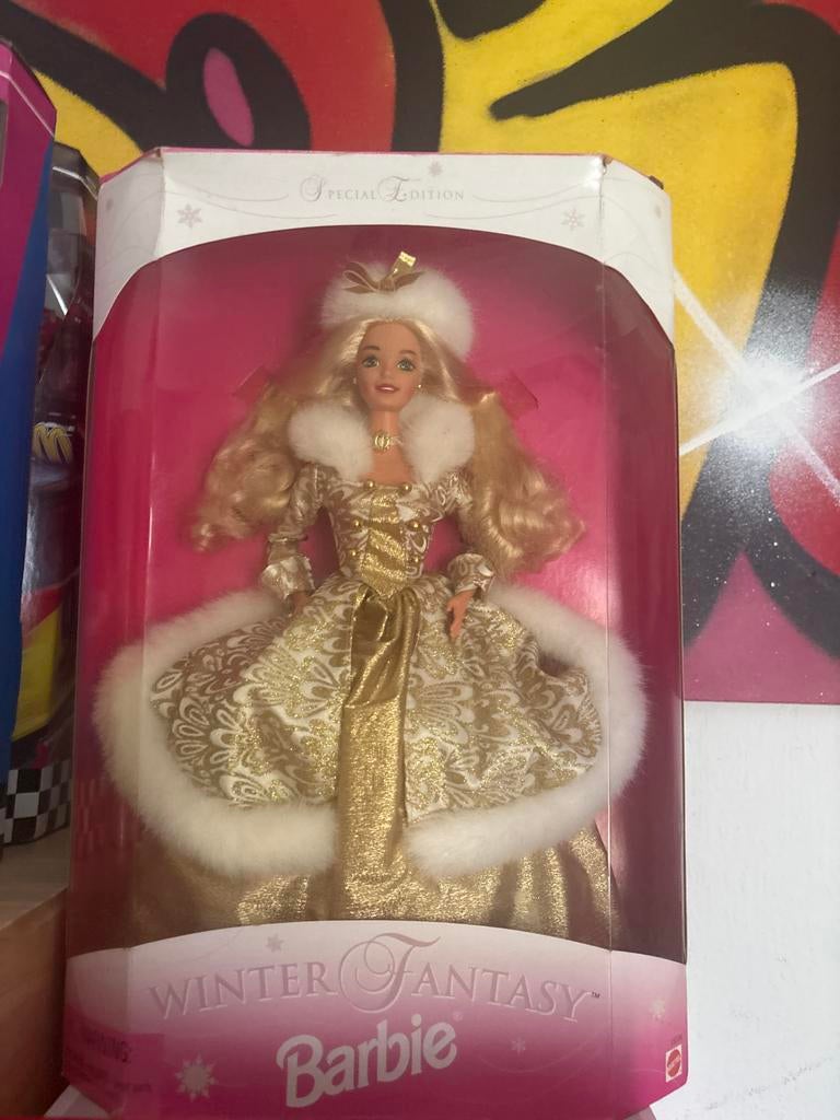 Barbie Winter fantasy  special edition 1995, Ophalen of Verzenden, Nieuw, Pop