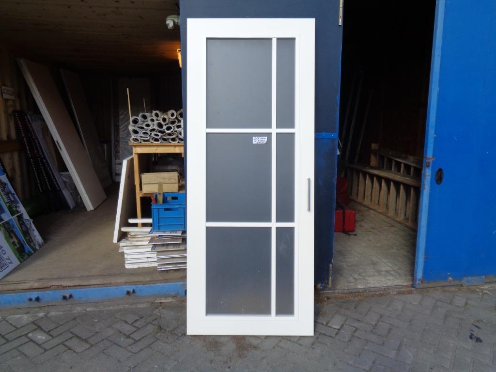 GLASDEUR, stomp,93x231.5,Svedex  KUNSTSTOFDEUR, (schuifdeur), Ophalen, Glas, 80 tot 100 cm, 215 cm of meer