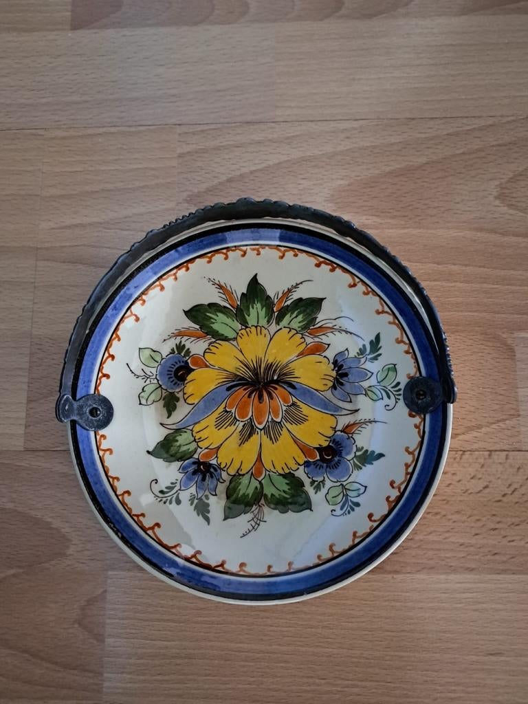 Gouda Quo Vadis plateel ? schaaltje, Ophalen of Verzenden