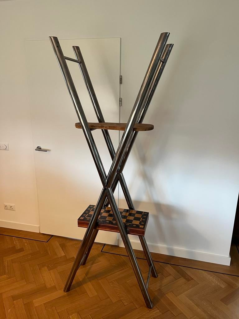 RVS Stelling Rek Constructie Frame Gekuist Design, Ophalen, Gebruikt