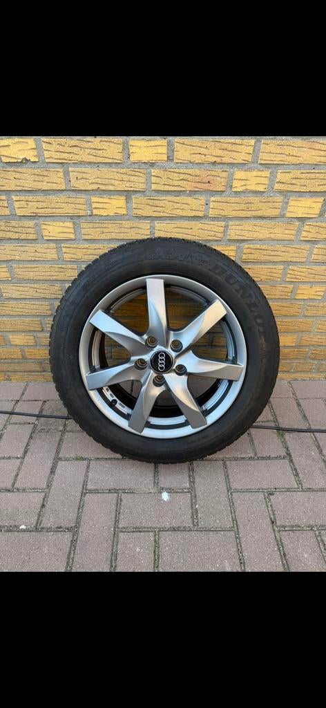 Dunlop Winterbanden Sport 5 205/55 R16 op lichtmetalen velg, Auto-onderdelen, Banden en Velgen, Ophalen, Gebruikt, 16 inch, Banden en Velgen