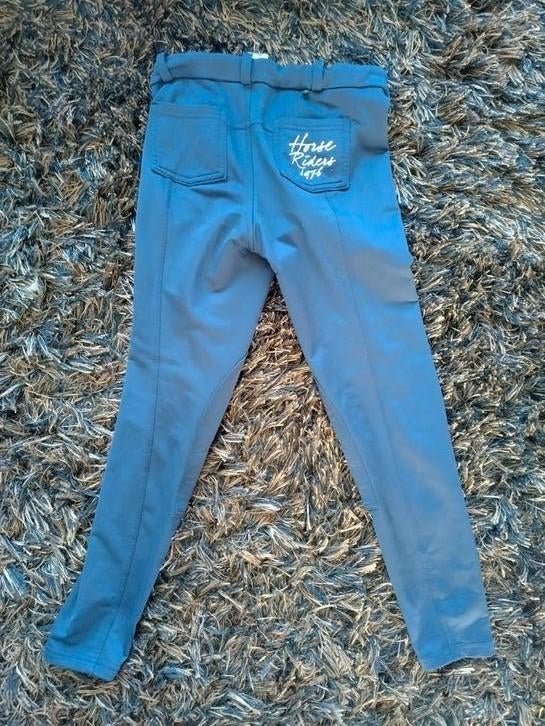 Fouganza paardrijbroek kind navy maat 12 jaar, Ophalen of Verzenden, Dressuur, Onderkleding