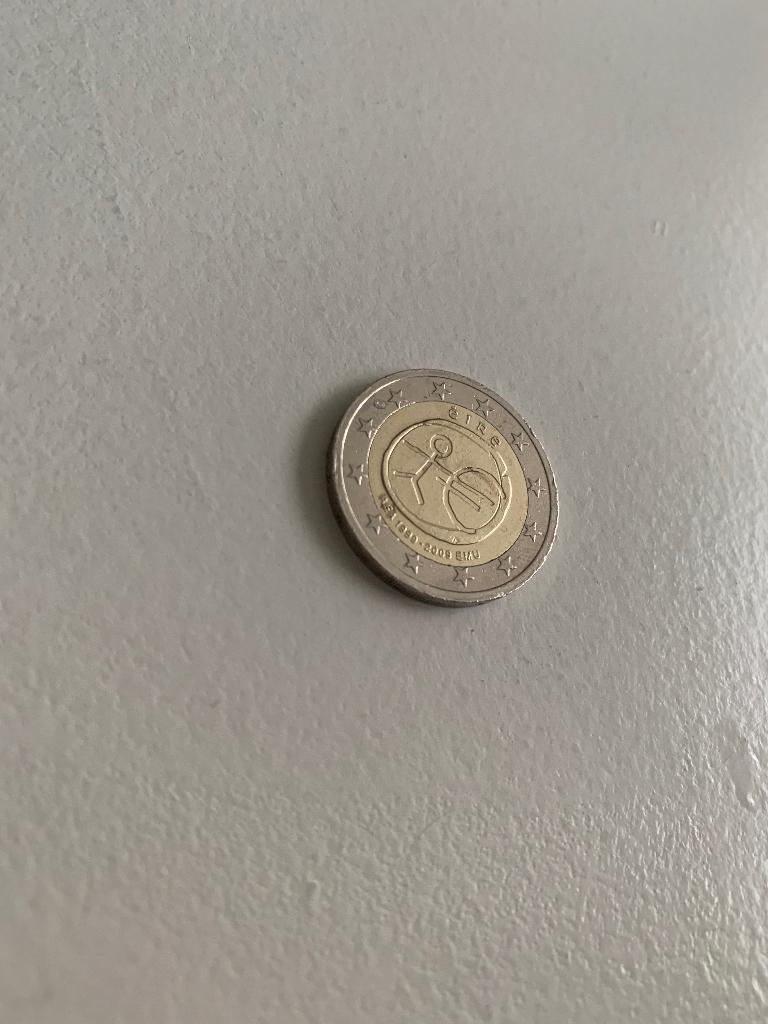 2 euro munt stick man Ierland, Postzegels en Munten, Munten | Europa | Euromunten, Ophalen of Verzenden, Ierland, 2 euro, Losse munt