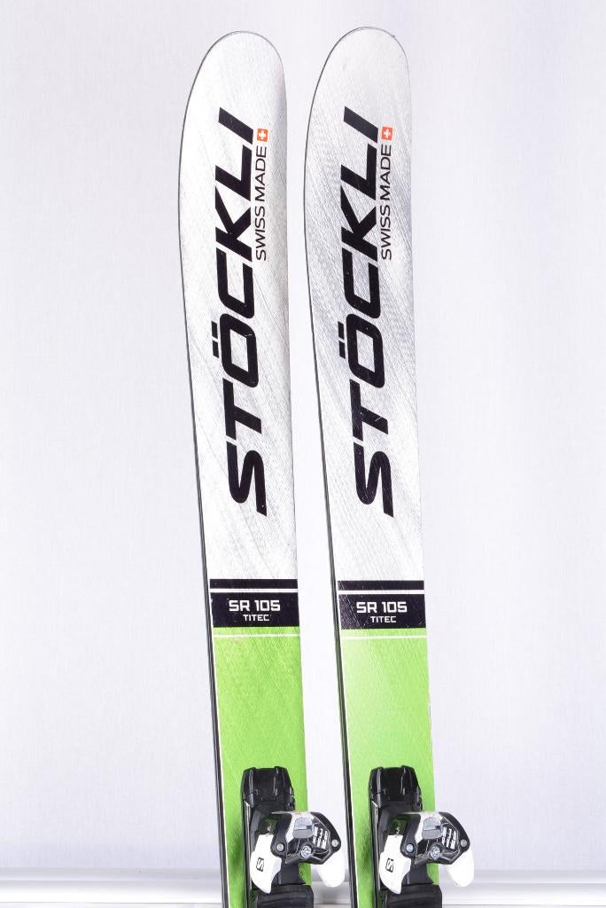 179 freeride ski's STOCKLI STORMRIDER 105, tail rocker, Sport en Fitness, Overige merken, 160 tot 180 cm, Gebruikt, Ophalen of Verzenden