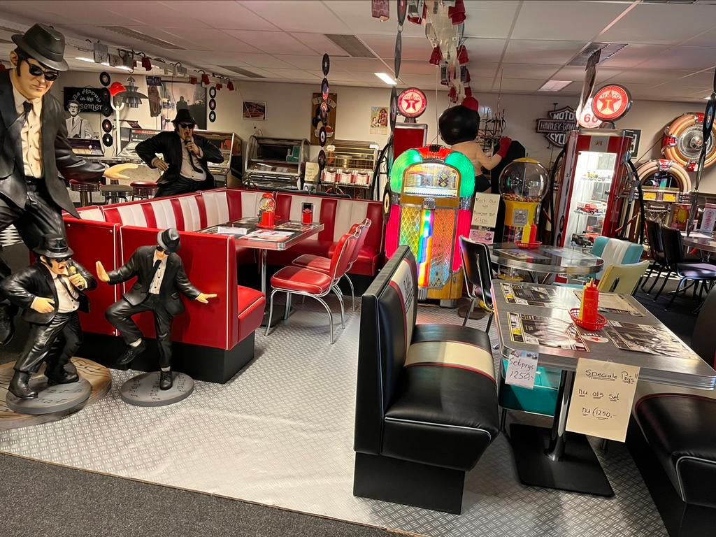 Bel Air retro fifties sixties barsets, dinersets, neons etc., Verzamelen, Retro, Huis en Inrichting, Ophalen