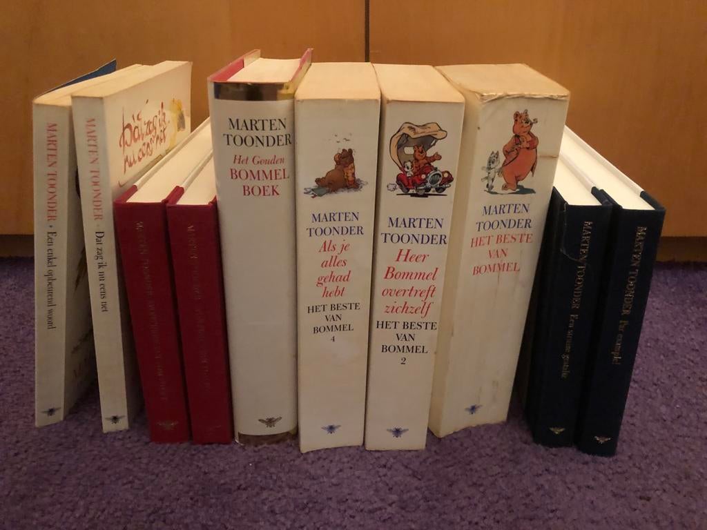 Bommel boeken van Marten Toonder, Ophalen, Gelezen, Nederland