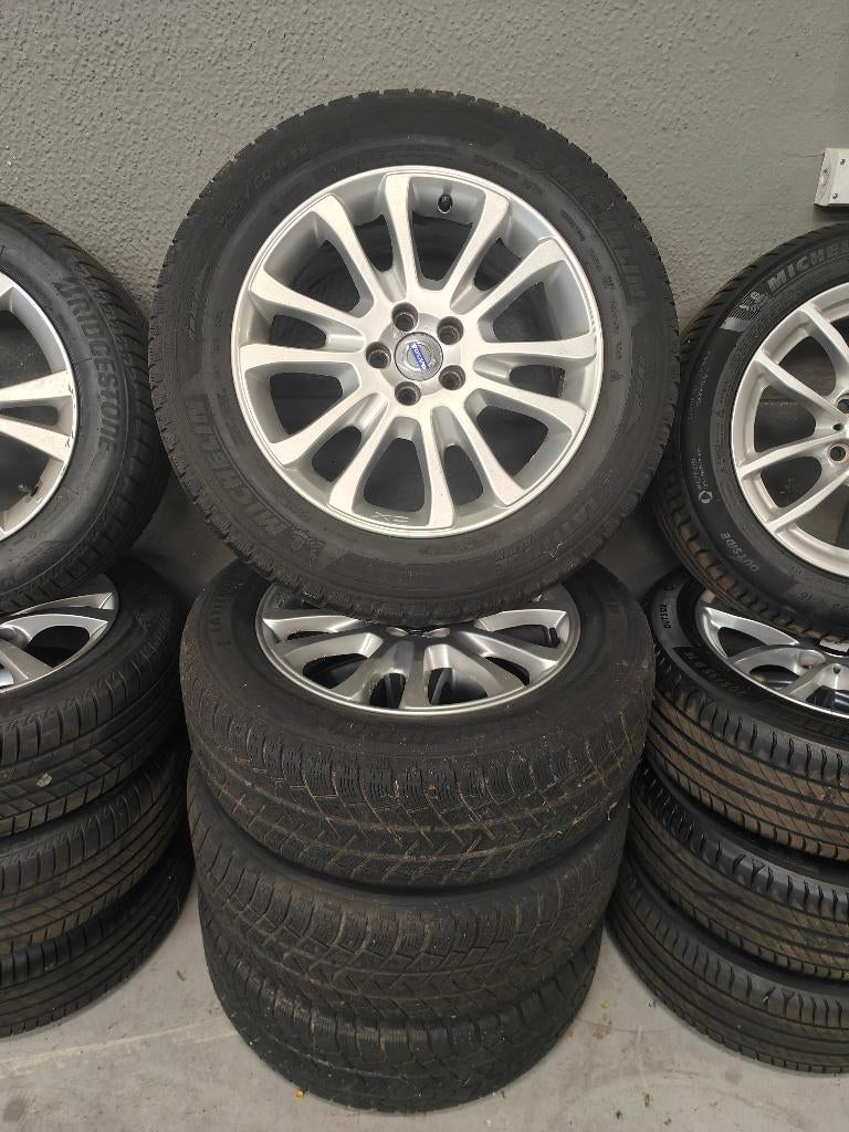 Velgen Volvo XC met banden, Auto-onderdelen, Banden en Velgen, Ophalen, 18 inch, Gebruikt, Banden en Velgen