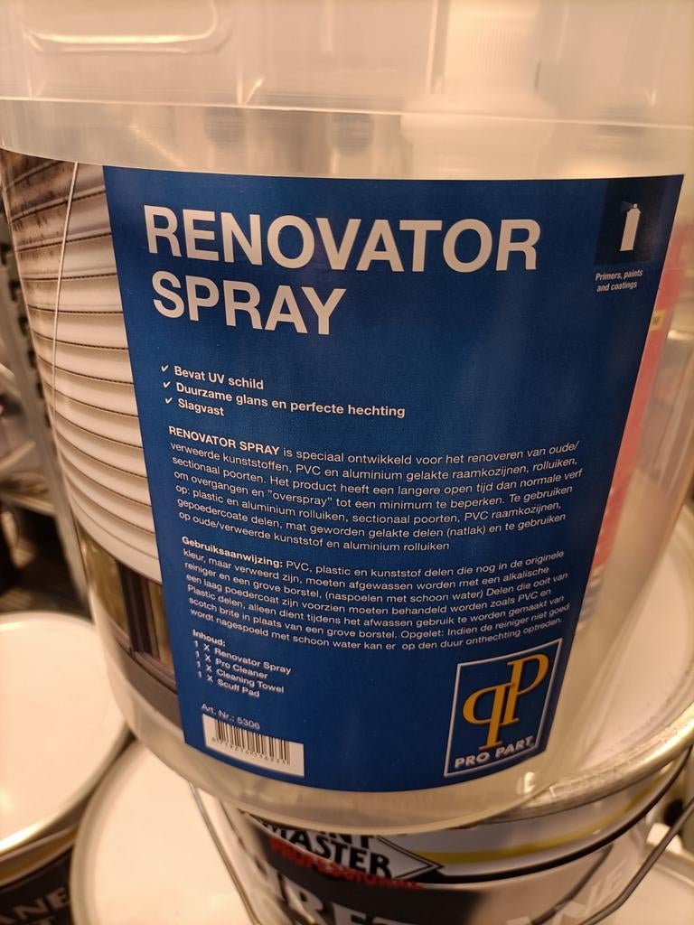 Renovator Spray Set - Nieuw!, Auto diversen, Onderhoudsmiddelen, Ophalen of Verzenden