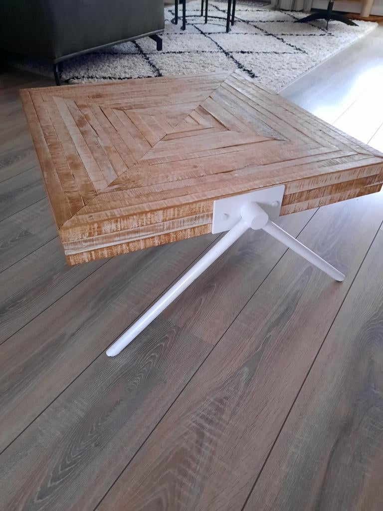 By Boo salontafel 80x80 cm, Ophalen, Vierkant, 50 tot 100 cm, 50 tot 100 cm