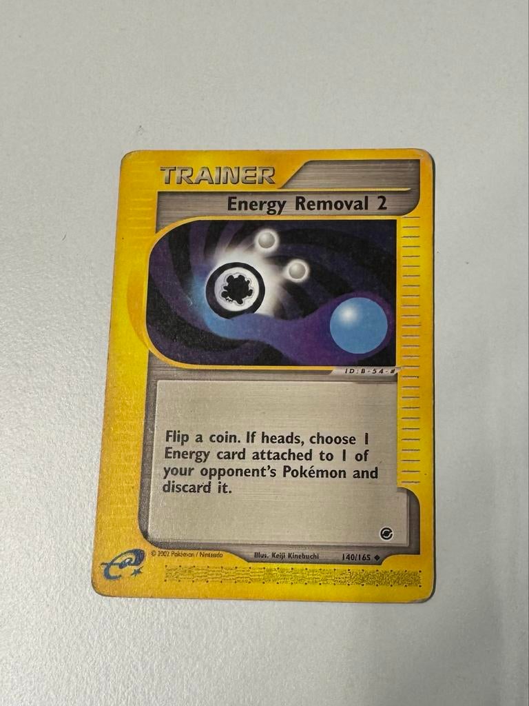 Pokémon Trainer Kaarten - Energy Removal + Meer, Ophalen, Gebruikt, Losse kaart
