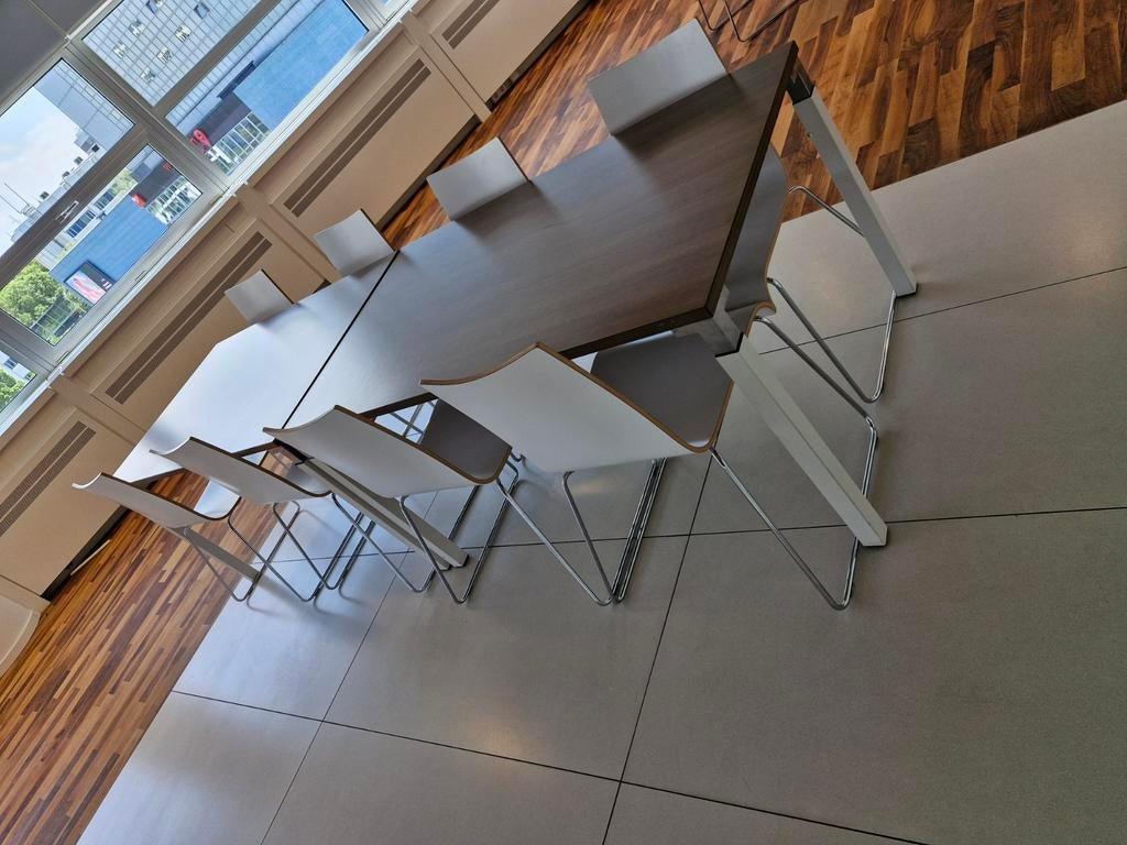 Steelcase kantinetafel / vergadertafel + stoelen meerdere be, Zakelijke goederen, Kantoor en Winkelinrichting | Kantoormeubilair en Inrichting