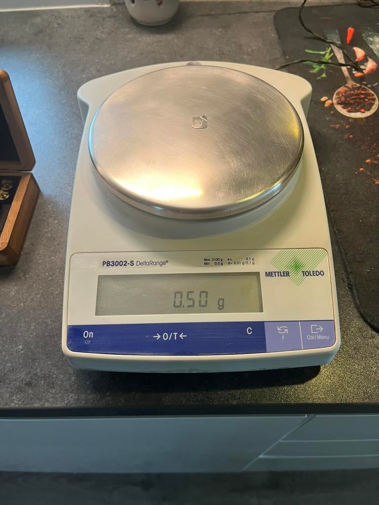 Mettler-Toledo DeltaR PB3002 3100g op 0,1 en 600 g op 0,01 g, Ophalen, Zo goed als nieuw, Overige typen, Minder dan 10 kg